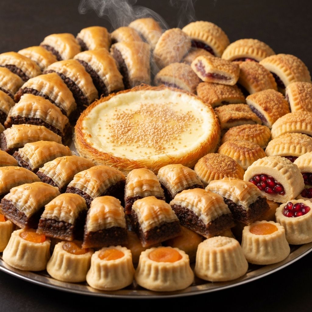 Assorted Armenian sweets