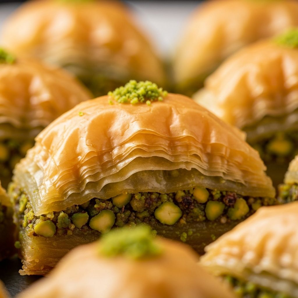 Classic Pistachio Baklava